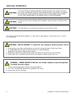 Preview for 6 page of Lincoln Electric REDCO INSTABLEND 16900 series Installation & Operating Instructions Manual