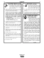 Preview for 3 page of Lincoln Electric SAM400 Operator'S Manual