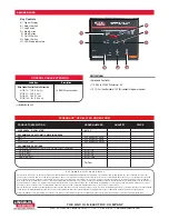 Preview for 2 page of Lincoln Electric Spreadarc K278-1 Technical Specifications