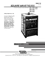 Lincoln Electric SQUARE WAVE IM467-B Operator'S Manual preview