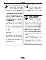 Preview for 3 page of Lincoln Electric SQUARE WAVE IM467-B Operator'S Manual