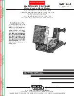 Предварительный просмотр 1 страницы Lincoln Electric SVM154-A Service Manual