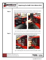 Предварительный просмотр 9 страницы Lincoln Electric Torchmate 4400 Replacing Manual