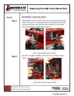 Предварительный просмотр 17 страницы Lincoln Electric Torchmate 4400 Replacing Manual