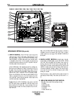 Preview for 14 page of Lincoln Electric Vantage 500 CE Operator'S Manual