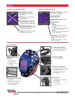 Preview for 2 page of Lincoln Electric Welding Helmet Specifications