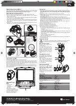 Предварительный просмотр 23 страницы Lincoln Electric Weldline Goldenark LS Instructions For Safety, Use And Maintenance