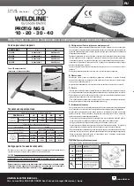 Preview for 33 page of Lincoln Electric WELDLINE PROTIG NG S 10 Instructions For Safety, Use And Maintenance