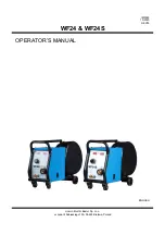 Preview for 3 page of Lincoln Electric WF24 Operator'S Manual