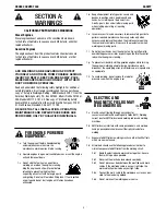 Preview for 3 page of Lincoln Global CROSS COUNTRY 300 SAFETY 12362 Operator'S Manual