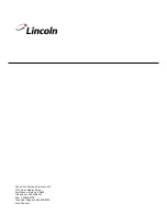 Preview for 36 page of Lincoln 1154-080-EA Installation And Parts & Service Manual