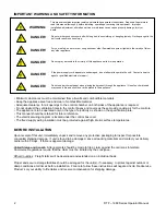 Preview for 2 page of Lincoln 1960 Series Operator'S Manual