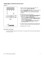 Предварительный просмотр 7 страницы Lincoln 1960 Series Operator'S Manual