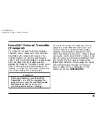 Preview for 99 page of Lincoln 1997 Continental Owner'S Manual