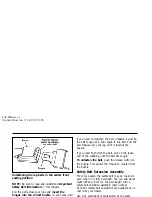 Preview for 145 page of Lincoln 1997 Continental Owner'S Manual