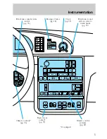 Предварительный просмотр 5 страницы Lincoln 1998 Continental Owner'S Manual