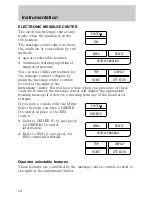 Предварительный просмотр 12 страницы Lincoln 1998 Continental Owner'S Manual