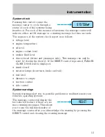 Предварительный просмотр 13 страницы Lincoln 1998 Continental Owner'S Manual