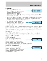 Предварительный просмотр 15 страницы Lincoln 1998 Continental Owner'S Manual