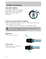 Предварительный просмотр 26 страницы Lincoln 1998 Continental Owner'S Manual