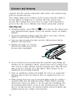 Предварительный просмотр 32 страницы Lincoln 1998 Continental Owner'S Manual