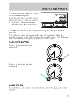 Предварительный просмотр 33 страницы Lincoln 1998 Continental Owner'S Manual