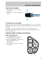 Предварительный просмотр 35 страницы Lincoln 1998 Continental Owner'S Manual