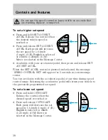 Предварительный просмотр 38 страницы Lincoln 1998 Continental Owner'S Manual