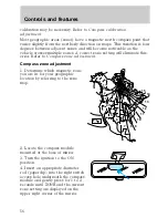 Предварительный просмотр 56 страницы Lincoln 1998 Continental Owner'S Manual