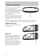 Предварительный просмотр 58 страницы Lincoln 1998 Continental Owner'S Manual