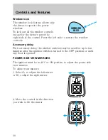 Предварительный просмотр 60 страницы Lincoln 1998 Continental Owner'S Manual