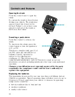 Предварительный просмотр 66 страницы Lincoln 1998 Continental Owner'S Manual