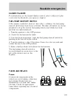 Предварительный просмотр 109 страницы Lincoln 1998 Continental Owner'S Manual