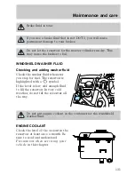 Предварительный просмотр 131 страницы Lincoln 1998 Continental Owner'S Manual