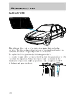 Предварительный просмотр 138 страницы Lincoln 1998 Continental Owner'S Manual