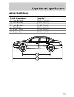 Предварительный просмотр 163 страницы Lincoln 1998 Continental Owner'S Manual