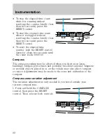 Предварительный просмотр 21 страницы Lincoln 1998 Lincoln Mark VIII Owner'S Manual