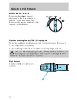 Предварительный просмотр 31 страницы Lincoln 1998 Lincoln Mark VIII Owner'S Manual