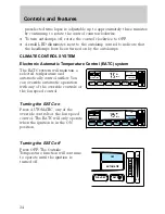 Предварительный просмотр 33 страницы Lincoln 1998 Lincoln Mark VIII Owner'S Manual