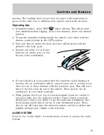 Предварительный просмотр 38 страницы Lincoln 1998 Lincoln Mark VIII Owner'S Manual