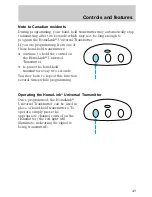 Предварительный просмотр 48 страницы Lincoln 1998 Lincoln Mark VIII Owner'S Manual