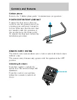 Предварительный просмотр 57 страницы Lincoln 1998 Lincoln Mark VIII Owner'S Manual