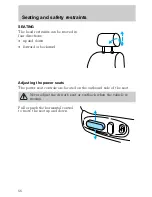 Предварительный просмотр 65 страницы Lincoln 1998 Lincoln Mark VIII Owner'S Manual