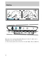 Предварительный просмотр 89 страницы Lincoln 1998 Lincoln Mark VIII Owner'S Manual