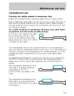 Предварительный просмотр 132 страницы Lincoln 1998 Lincoln Mark VIII Owner'S Manual