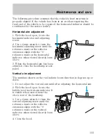 Предварительный просмотр 154 страницы Lincoln 1998 Lincoln Mark VIII Owner'S Manual