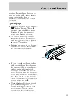 Preview for 33 page of Lincoln 1998 Navigator Owner'S Manual