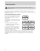 Предварительный просмотр 12 страницы Lincoln 1999 Continental Owner'S Manual