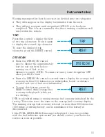 Предварительный просмотр 15 страницы Lincoln 1999 Continental Owner'S Manual