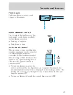 Предварительный просмотр 25 страницы Lincoln 1999 Continental Owner'S Manual